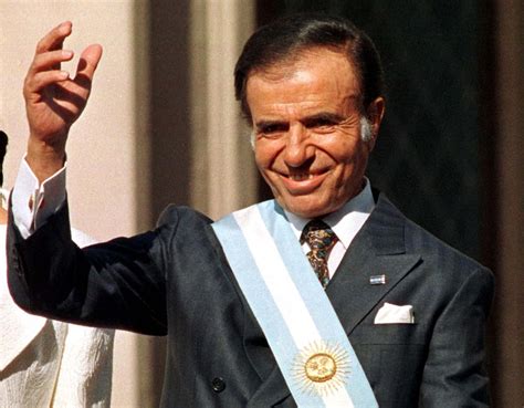 carlos menem el presidente argentino de los 90 el diario de la pampa Últimas noticias