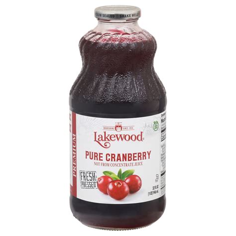 Save On Lakewood 100 Pure Cranberry Juice Fresh Pressed Order Online