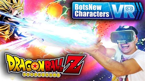 Ever wanted the kamehameha wave to feel a bit more real! DRAGON BALL Z VR! Sfida reale contro Goku e Vegeta! - Botsnew Characters VR Dragon Ball Super ...