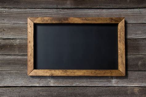 Rustic Chalkboard Framed Chalkboard Magnetic By Premiumhomeworks