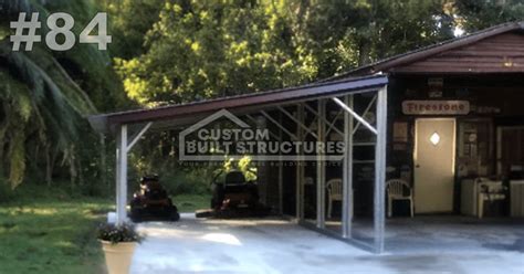 Free Standing Lean Tos Custom Built Structures Inc