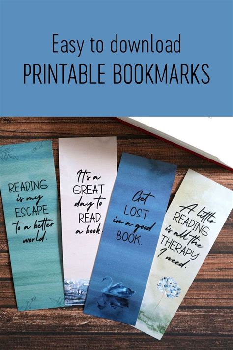 printable bookmarks set with bookish quotes bookmark printable bookmarks my new favorite book