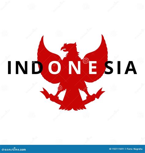 Garuda Culture Balinese Mascot Logo Vector Illustration Cartoondealer