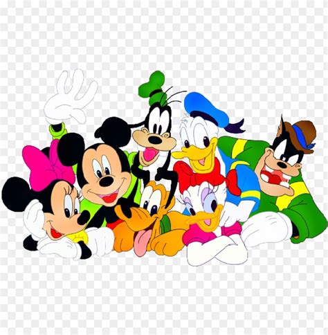 Free Download Hd Png Mickey Mouse And Friends Birthday Png Disney