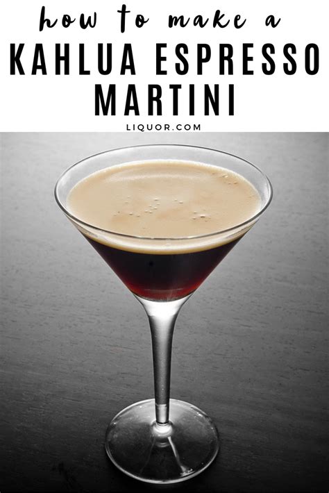 Dessert Drinks We Love The Espresso Martini Recipe Espresso
