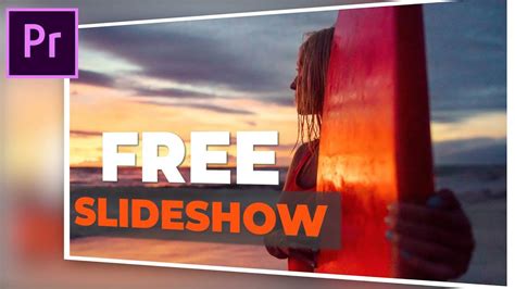 Premiere Pro Slideshow Template Free