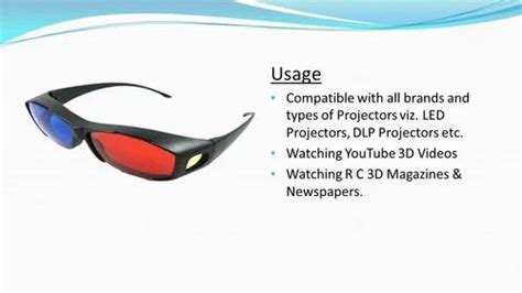 Black Plastic Frame Red Cyan 3d Glasses At Rs 25 Piece In New Delhi Id 21013340988