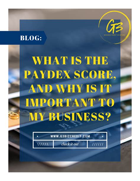 What Is Paydex Score And Why Is It Important To My Business