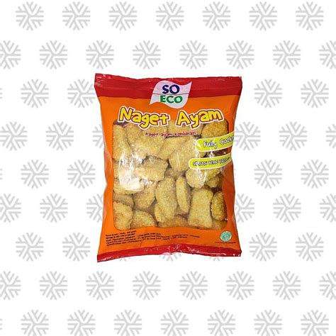 Frozen So Eco So Eco Nugget 500gr • Frozen Food Store Melayani