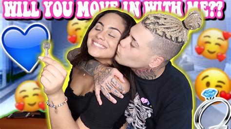 i asked my girlfriend to move in with me gone right 😍 youtube