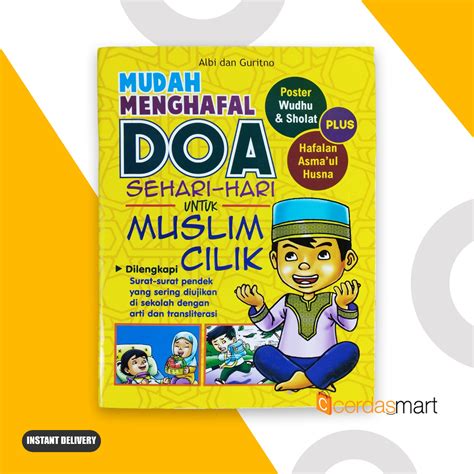Jual Buku Anak Islam Mudah Menghafal Doa Sehari Hari Untuk Muslim
