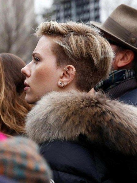 Undercut Short Hair Best Scarlett Johansson Short Hair Short Hair