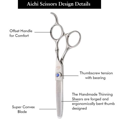 Professional Hair Texturizing Scissors Elite Ys Thinning Aichishears