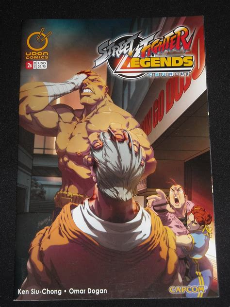 Street Fighter Legends Chun Li 2 Udon Comic Book Sagat