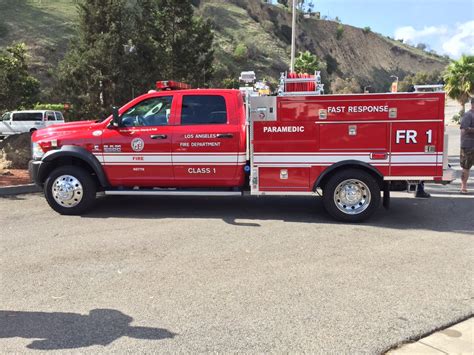Los Angeles Fire Dept Lafd Fast Response Unit Paramedics Fr1