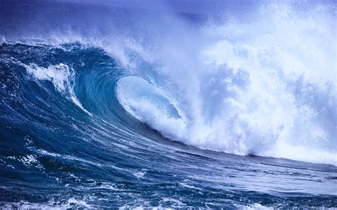 Water Ocean Blue Waves Sea Earth Nature Sailing Wallpapers Hd