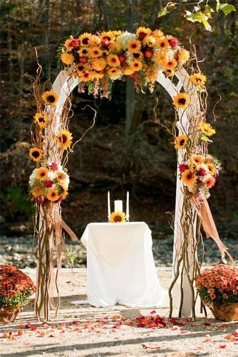 36 Fall Wedding Arch Ideas for Rustic Wedding | Deer Pearl Flowers