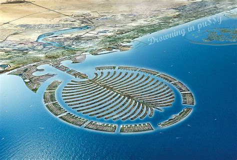 Palm Islands Modern Dubai World Wonder Island Man Made Hd