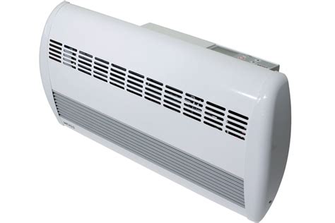 The 17,060 btu wall mounted electric fan utility heater can be used in kitchens, bedrooms, offices and other indoor spaces. Wall-mounted room heater by Weiss - Selector