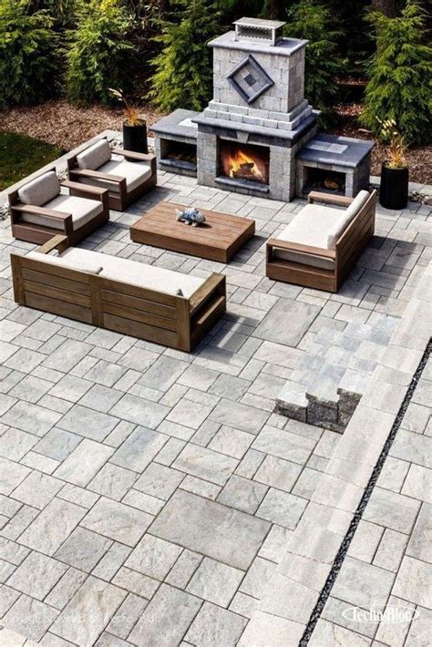 60 Small Paver Patio Ideas Pictures With Fire Pit 9 2019 Patio Diy