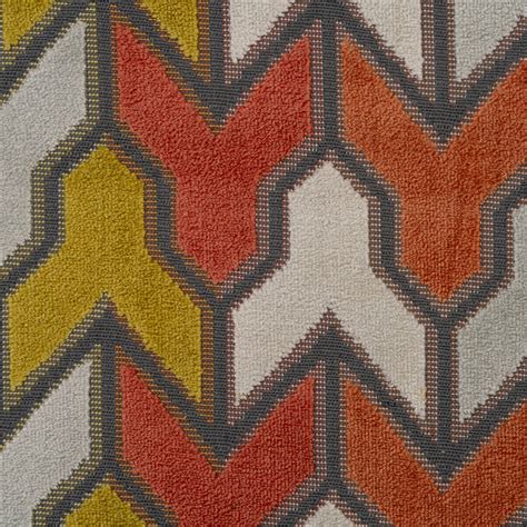Jefferson Modern Geometric Pattern Upholstery Fabric By The Yard