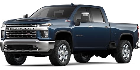 Specs And Trims 2021 Chevy Silverado 2500 Hd And 3500 Hd