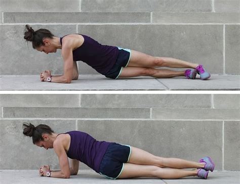 example on how to perform the plank hip twist plank workout abs workout for women full body