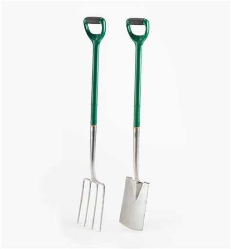 Stainless Steel Spade And Fork Sets Lee Valley Tools