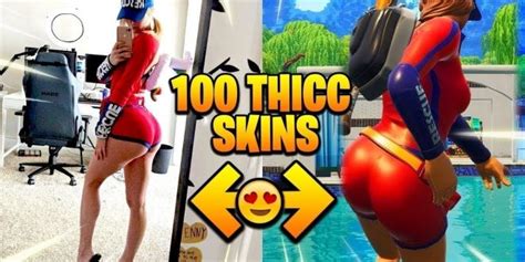 Fortnite Skins Thicc Uncensored All Thicc Skins In Fortnite