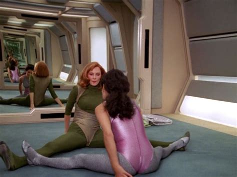 Deanna Troi And Beverly Crusher Deanna Troi Star Trek Images Star
