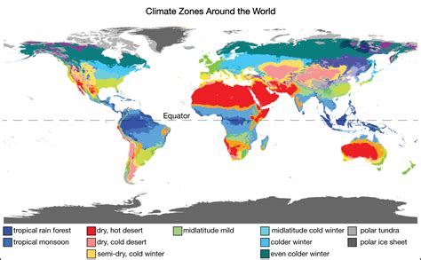 632 How And Why Does Climate Vary Around The World Earth And Space