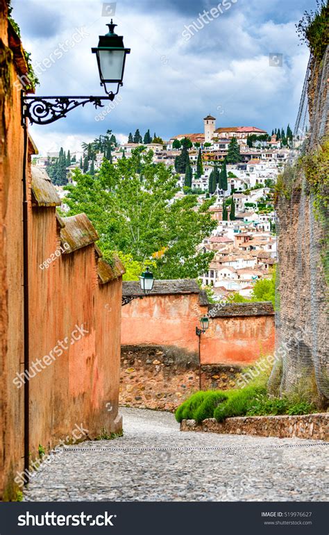 Granada Spain Albaicin Moorish Medieval Quarter Stock Photo 519976627
