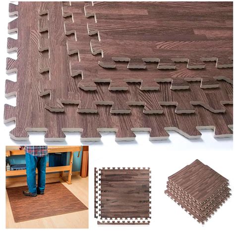 A jigsaw puzzle is a tiling puzzle that requires the assembly of often oddly shaped interlocking and mosaiced pieces. Interlocking Dark Wood Eva Mats Soft Foam Exercise Floor ...