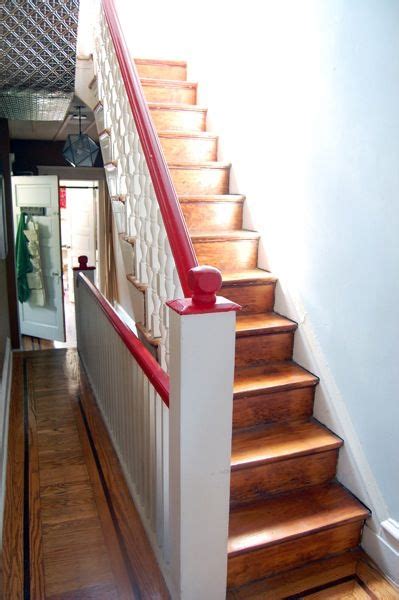 Narrow Bannister For Attic Stairs Beautiful Foundations Diy Stairs