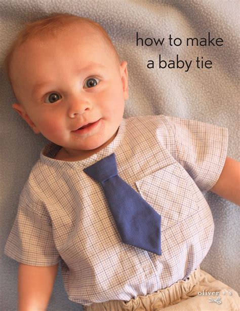 Baby Tie Tutorial Baby Tie Baby Sewing Boy Sewing