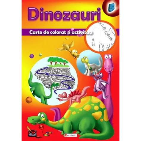 Dinozauri Carte De Colorat Si Activitati Emagro