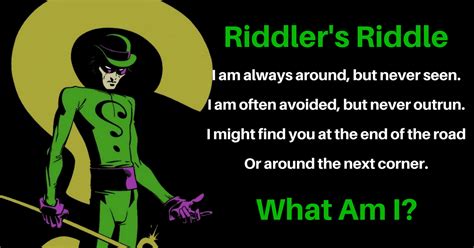 Best Riddles By The Riddler