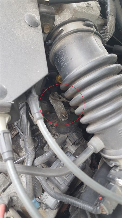 2007 Ford Taurus Wont Start Unless I Tap This Circled Part Firmly With