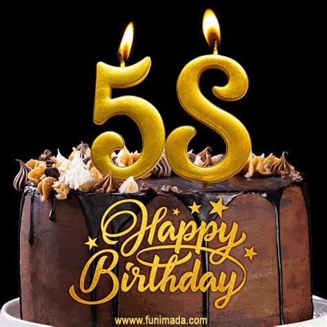 Happy 58th Birthday Animated S