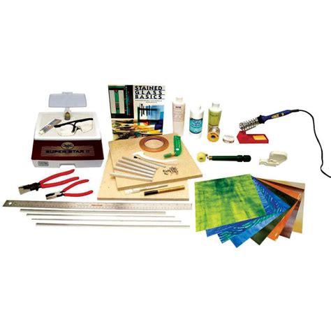 Ultimate Stained Glass Start Up Kit Stained Glass Kits Stained Glass