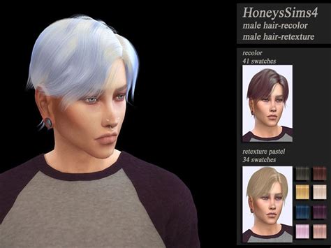 The Sims Resource Wings Os1006 Hair Retextured By Jenn Honeydew Hum