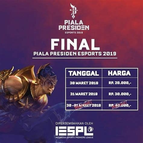Tiket Terusan Final Piala Presiden Esports 2019 Habis Terjual Dalam Waktu 3 Hari Id