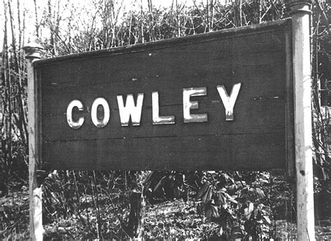 Disused Stations Cowley Station