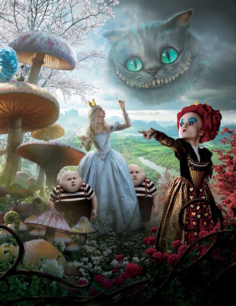 Ilçe Kot Bahçe Alice In Wonderland Tim Burton Wallpaper
