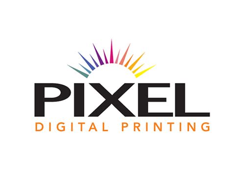 Pixel Digital Printing Logo On Behance