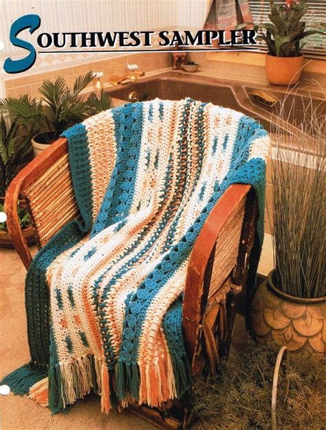 Southwest Sampler Annies Crochet Afghan Pattern Instructions