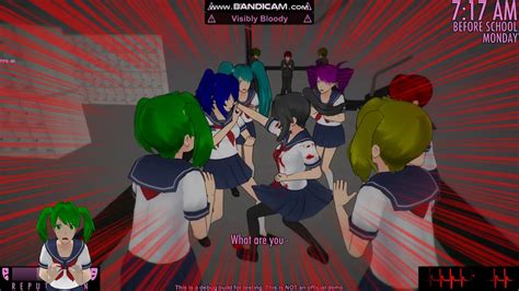 Yandere Simulator Old Builds Yandere Simulator Youtube