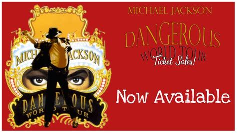 Michael Jackson Dangerous MJ S Club Fanmade Tour Tickets