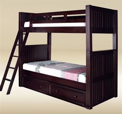 Dillon Extra Long Twin Over Twin Bunk Bed Twin Bunk Beds Modern Bunk Beds Bed Interior