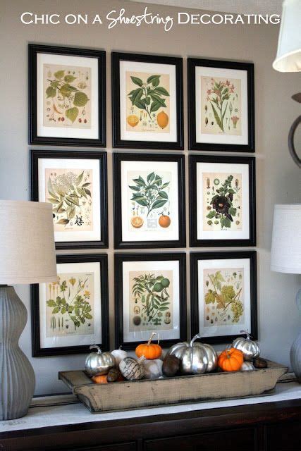 Fill Your Frames With Free Botanical Prints Decor Budget Friendly Decor Home Diy